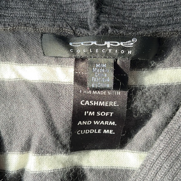 Cashmere Striped Sweater - Picture 2 of 4